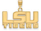 Logoart Sterling Silver Gp Louisiana State University Small Pendant