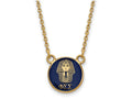Logoart Sterling Silver Gp Phi Sigma Sigma Small Enamel Pendant Necklace