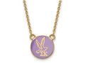 Logoart Sterling Silver Gp Sigma Kappa Small Enamel Pendant Necklace