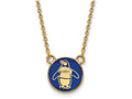 Logoart Sterling Silver Gp Theta Phi Alpha Small Enamel Pendant Necklace