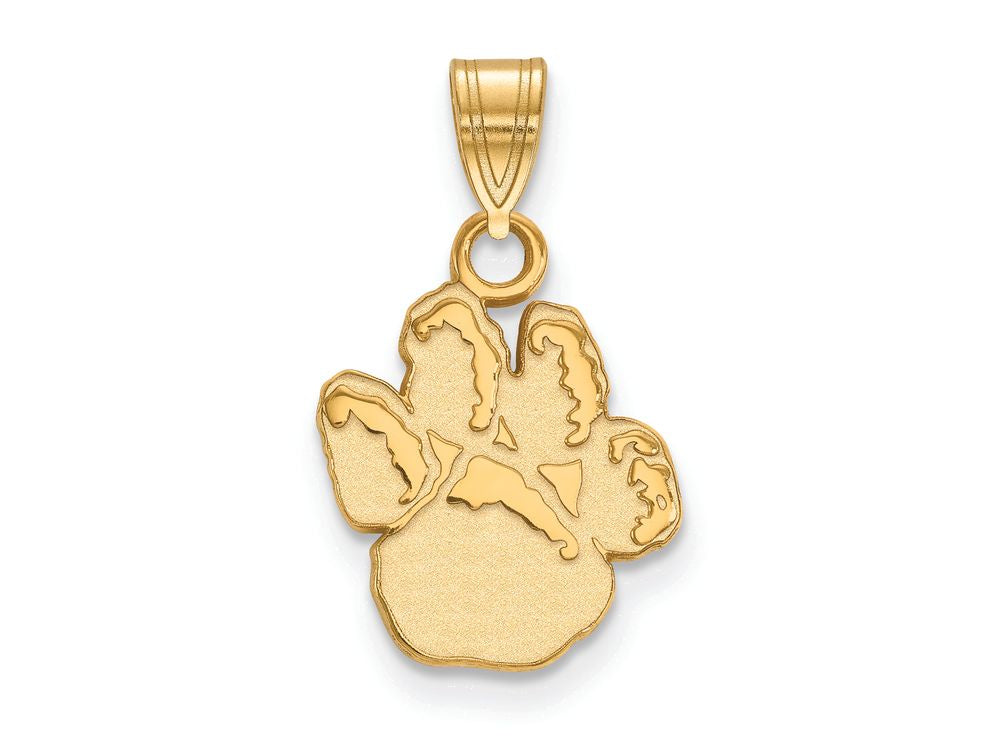 Logoart Sterling Silver Gp University Of Pittsburgh Small Pendant