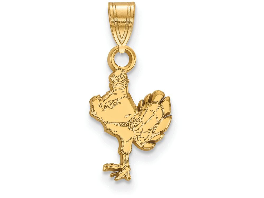 Logoart Sterling Silver Gp Virginia Tech Small Pendant
