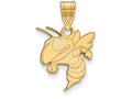 Logoart Sterling Silver Gp Georgia Institute Of Technology Medium Pendant