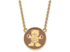 Logoart Sterling Silver Gp Sigma Delta Tau Large Enamel Pendant Necklace