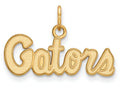 Logoart Sterling Silver Gp University Of Florida Extra Small Pendant