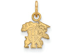 Logoart Sterling Silver Gp University Of Kentucky Extra Small Pendant