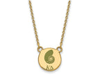 Logoart Sterling Silver Gp Kappa Delta Small Enamel Pendant Necklace