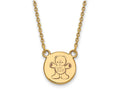 Logoart Sterling Silver Gp Sigma Delta Tau Small Enamel Pendant Necklace