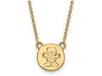Logoart Sterling Silver Gp Sigma Delta Tau Small Enamel Pendant Necklace