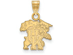 Logoart Sterling Silver Gp University Of Kentucky Small Pendant