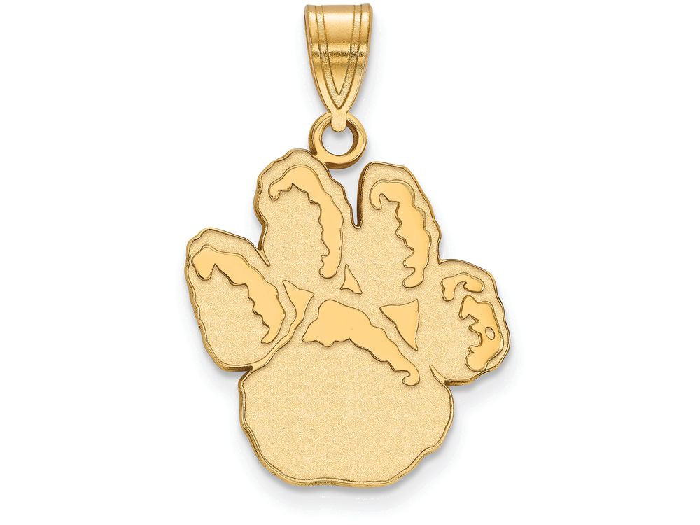 Logoart Sterling Silver Gp University Of Pittsburgh Large Pendant