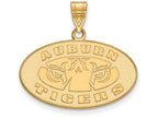 Logoart Sterling Silver Gp Auburn University Medium Pendant