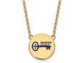 Logoart Sterling Silver Gp Kappa Kappa Gamma Large Enamel Pendant Necklace
