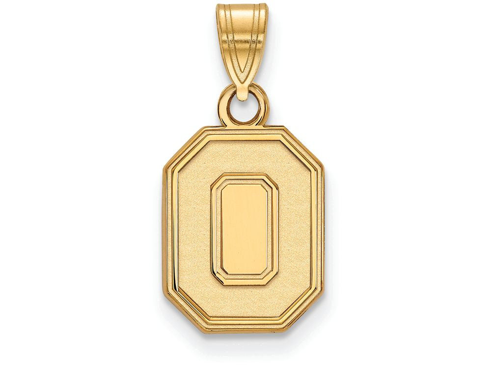 Logoart Sterling Silver Gp Ohio State University Small Pendant