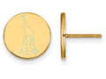 Logoart Sterling Silver Gp Alpha Epsilon Phi Enameled Post Earrings