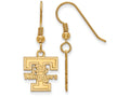 Logoart Sterling Silver Gp University Of Tennessee Small Dangle Earrings