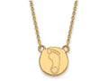 Logoart Sterling Silver Gp U Of North Carolina Small Pendant Necklace