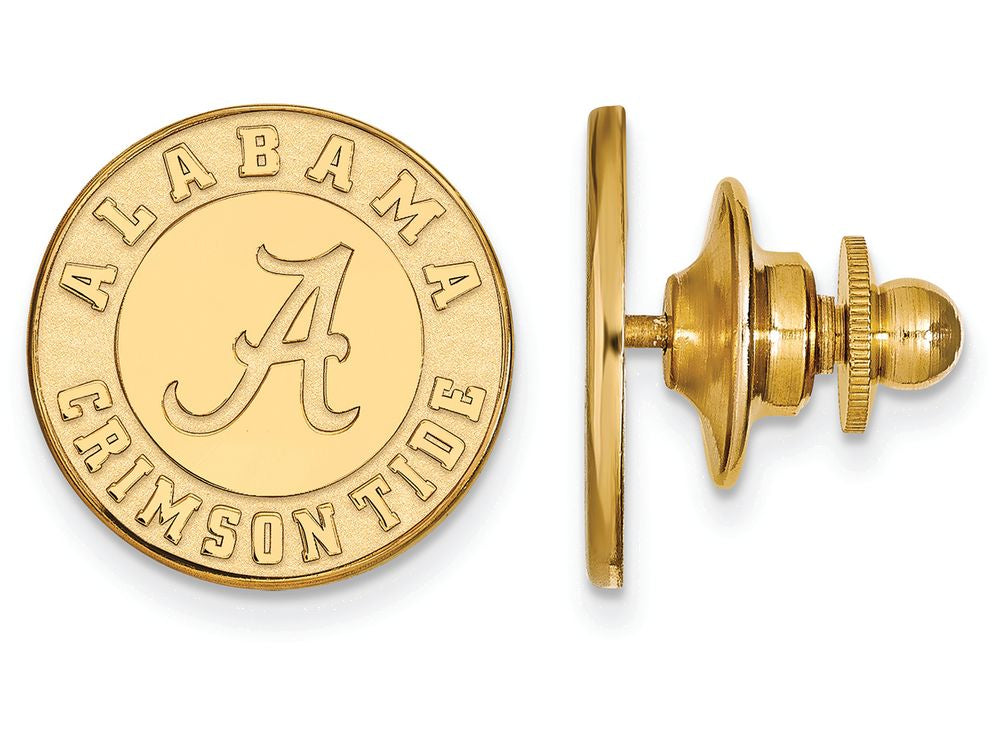 Logoart Sterling Silver Gp University Of Alabama Lapel Pin