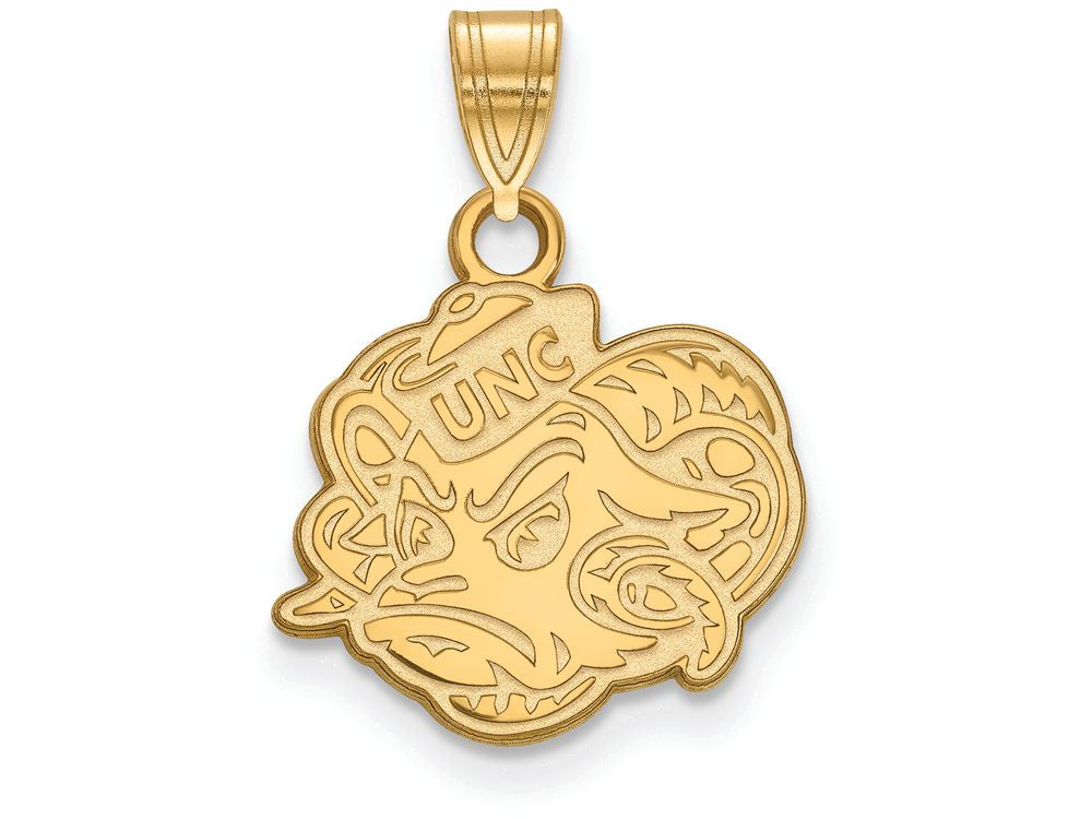 Logoart Sterling Silver Gp University Of North Carolina Small Pendant