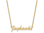 Logoart Sterling Silver Gp University Of Kansas Medium Pendant Necklace