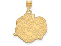 Logoart Sterling Silver Gp University Of North Carolina Large Pendant