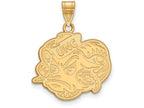 Logoart Sterling Silver Gp University Of North Carolina Large Pendant
