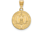 Logoart Sterling Silver Gp Georgia Institute Of Tech Med Crest Pendant