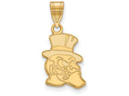 Logoart Sterling Silver Gp Wake Forest University Medium Pendant