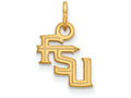 Logoart Sterling Silver Gp Florida State University Extra Small Pendant