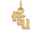 Logoart Sterling Silver Gp Florida State University Extra Small Pendant
