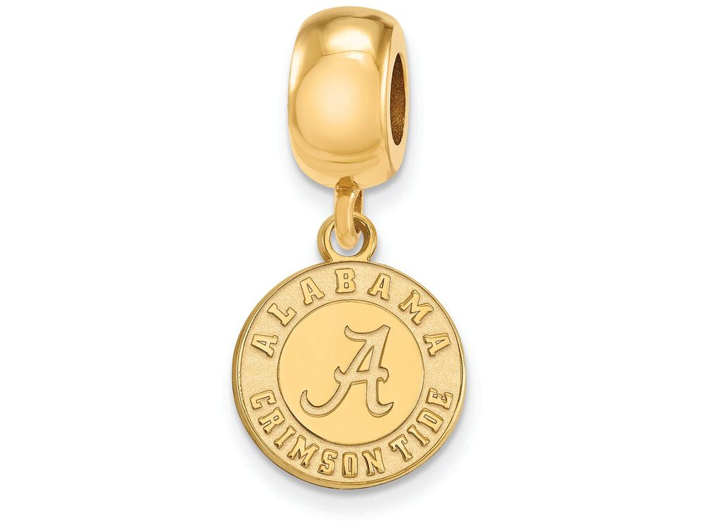 Logoart Sterling Silver Gp University Of Alabama Small Dangle Bead