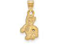 Logoart Sterling Silver Gp North Carolina State University Small Pendant
