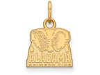 Logoart Sterling Silver Gp University Of Alabama Extra Small Pendant