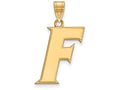 Logoart Sterling Silver Gp University Of Florida Large Pendant