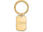 Logoart Sterling Silver Gp Purdue Key Chain