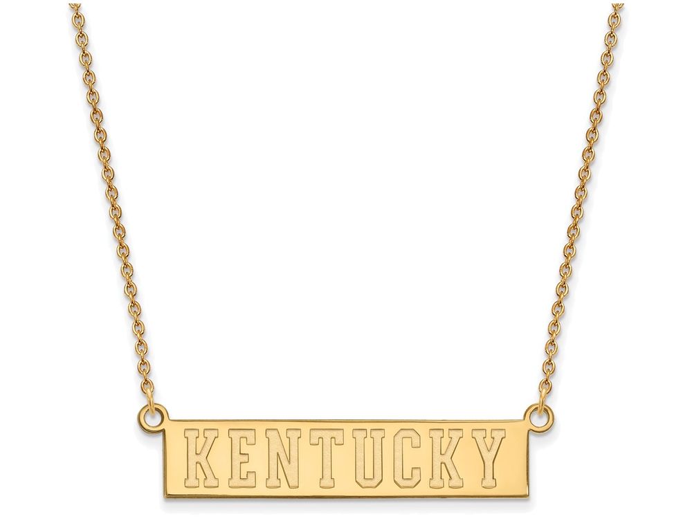Logoart Sterling Silver Gp University Of Kentucky Small Pendant Necklace
