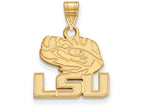 Logoart Sterling Silver Gp Louisiana State University Small Pendant