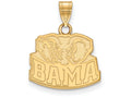 Logoart Sterling Silver Gp University Of Alabama Small Pendant