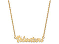 Logoart Sterling Silver Gp U Of Tennessee Medium Pendant Necklace