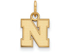 Logoart Sterling Silver Gp University Of Nebraska Extra Small Pendant
