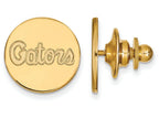 Logoart Sterling Silver Gp University Of Florida Lapel Pin