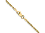 FJC Finejewelers 14 kt Yellow Gold Hand Made Rope Chain Lobster Clasp 36 Inches x 2 mm