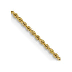 FJC Finejewelers 14 kt Yellow Gold Hand Made Rope Bracelet Lobster Clasp 5.5 Inches x 2 mm