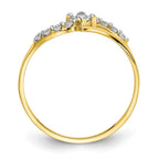 FJC Finejewelers 10 kt Yellow Gold CZ Ring