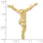 FJC Finejewelers 10 kt Yellow Gold Themed Corpus Chain Slide 40 mm x 32 mm