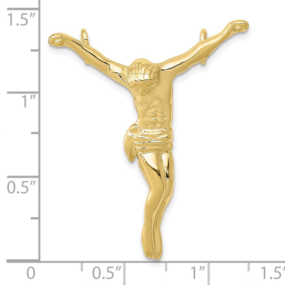 FJC Finejewelers 10 kt Yellow Gold Themed Corpus Chain Slide 40 mm x 32 mm