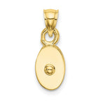 FJC Finejewelers 10 kt Yellow Gold Themed Polished 3-D Moveable Pulley Charm 17.7 mm x 10.55 mm