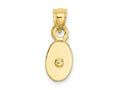 FJC Finejewelers 10 kt Yellow Gold Themed Polished 3-D Moveable Pulley Charm 17.7 mm x 10.55 mm