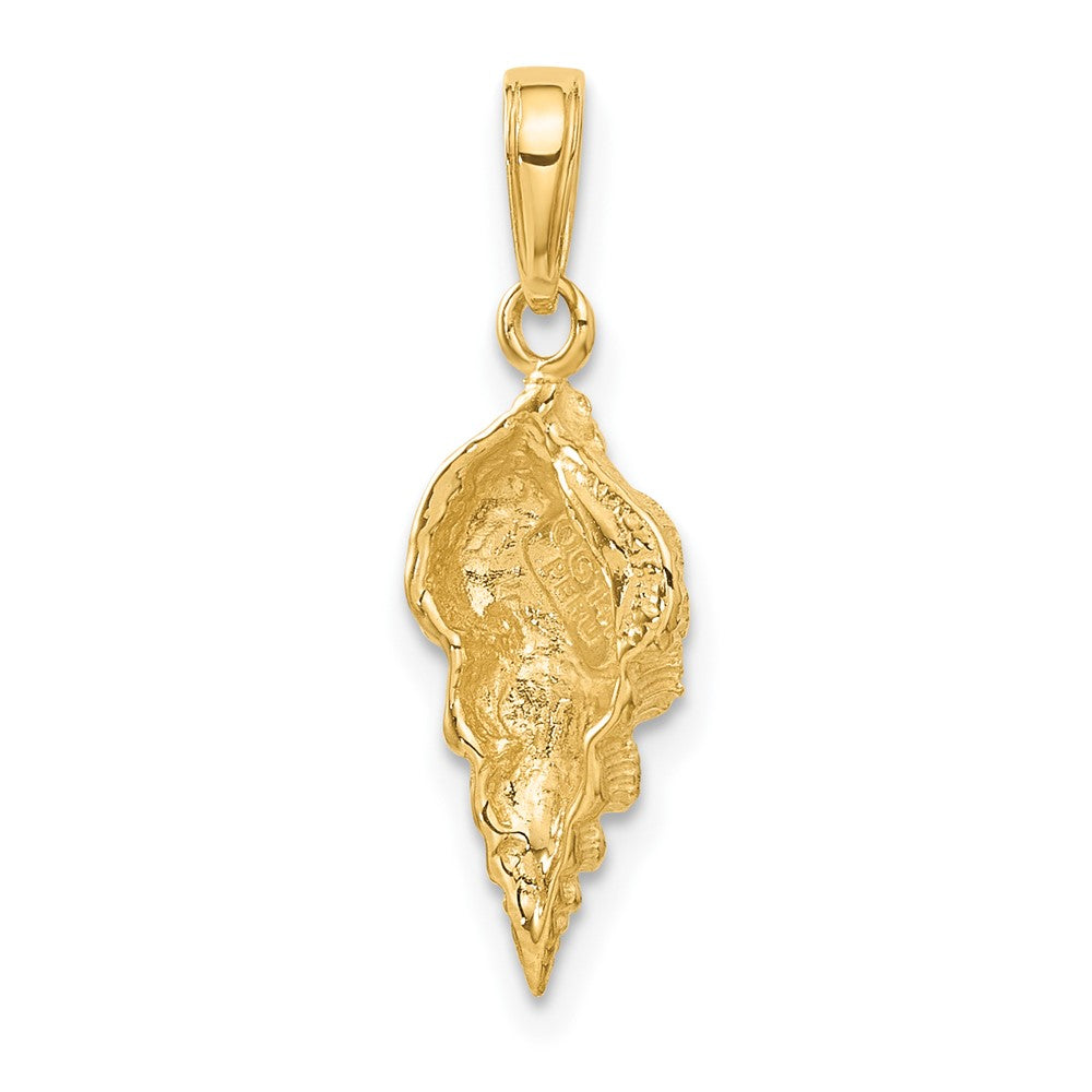 FJC Finejewelers 10 kt Yellow Gold Conch Shell Charm 24 x 9 mm