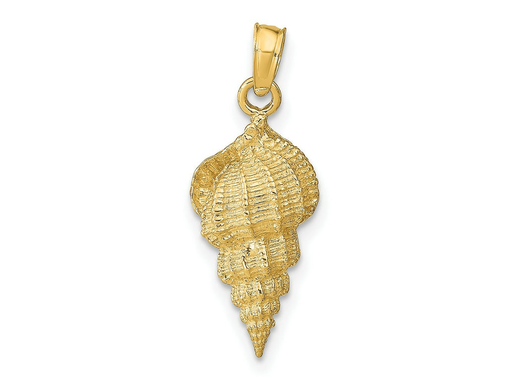 FJC Finejewelers 10 kt Yellow Gold Conch Shell Charm 24 x 9 mm